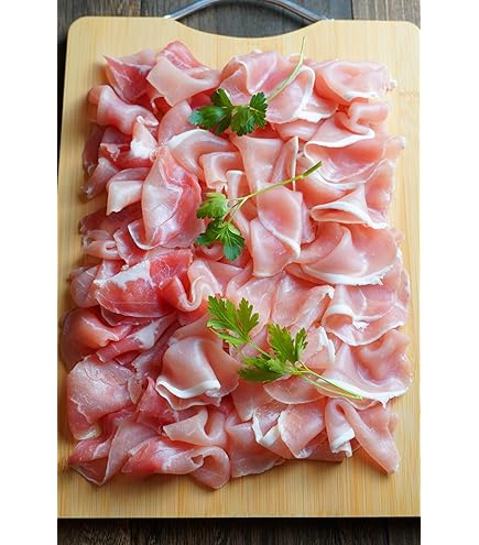 Amazon.co.jp: 【 冷凍 】 トッピング用 生ハム 500g : 食品・飲料・お酒